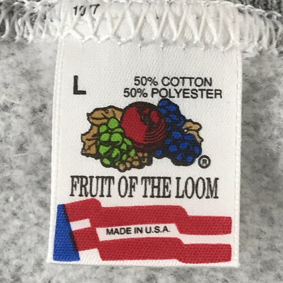 Vintage Fruit of The Loom Sweatshirt, Made in USA, Large NWT - Picture 5 of 8